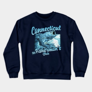 Connecticut The Fisherman's State Crewneck Sweatshirt